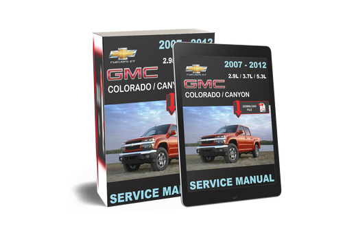 GMC 2009 Canyon 5.3L V8 Service Manual