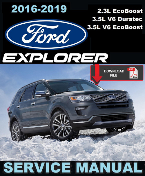 Ford 2016 Explorer Limited Service Manual