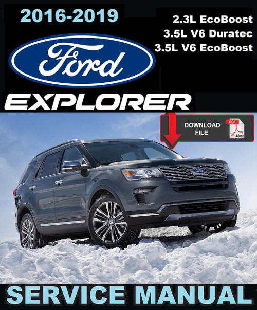 Ford 2019 Explorer Limited Service Manual