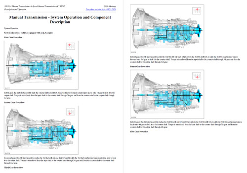 Ford 2019 Mustang 5.2L V8 Service Manual