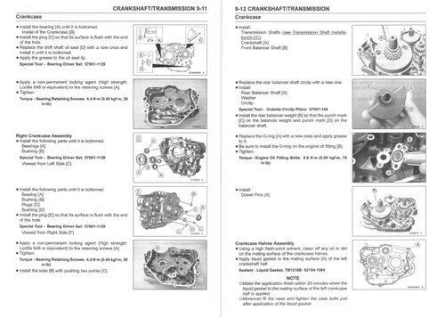 Kawasaki 2023 KLR650 Service Manual