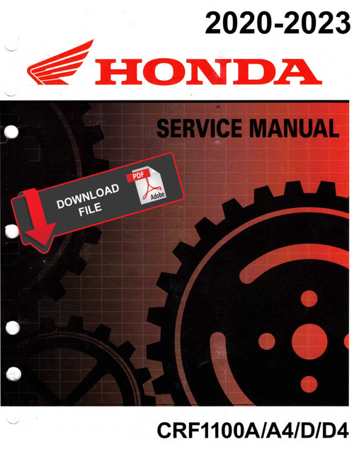 Honda 2022 CRF1100A4 Service Manual