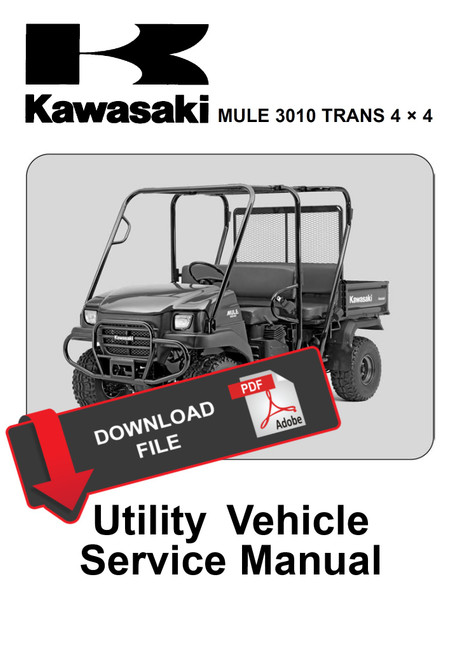 Kawasaki 2006 Mule 3010 Trans 4x4 Service Manual