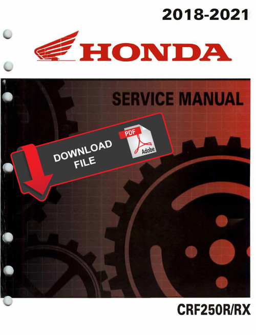 Honda 2021 CRF250R Service Manual