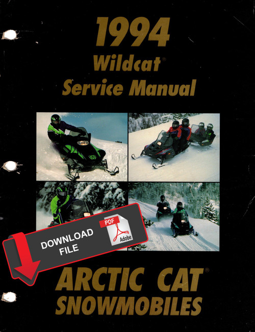 Arctic Cat 1994 Wildcat EFI Service Manual
