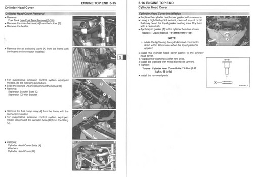 Kawasaki 2024 KLX300 SuperMoto Service Manual