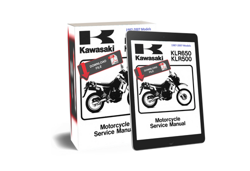 Kawasaki 1988 KLR650 Service Manual