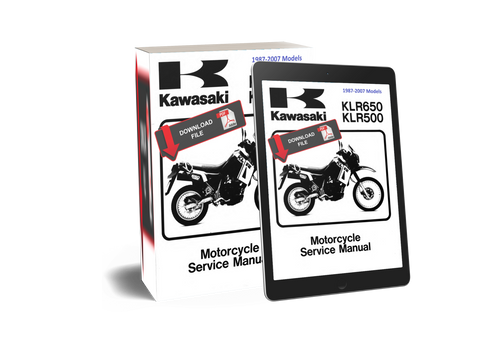 Kawasaki 1996 KLR650 Service Manual