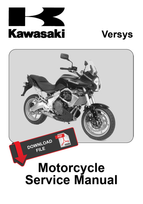 Kawasaki 2008 Versys 650 Service Manual