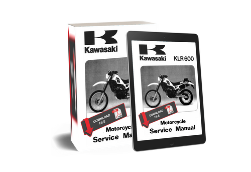 Kawasaki 1986 KLR600 Service Manual