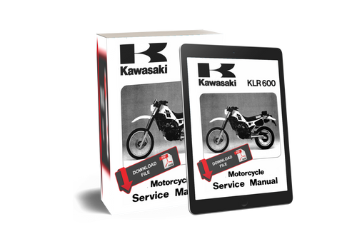Kawasaki 1990 KLR600 Service Manual