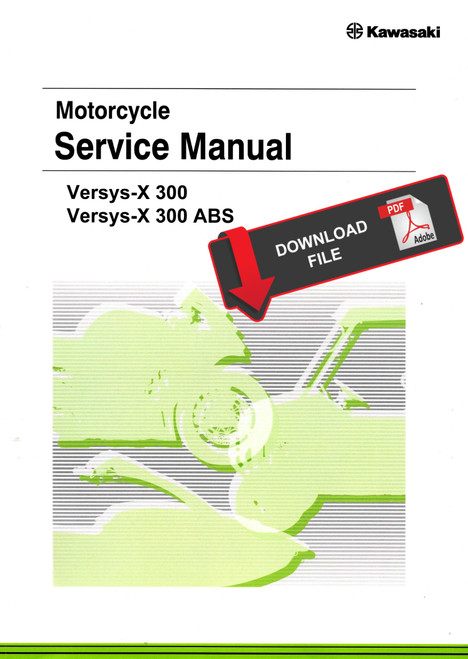 Kawasaki 2022 Versys-X 300 Service Manual