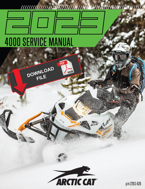 Arctic Cat 2023 Blast LT 4000 Service Manual