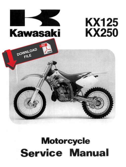 Kawasaki 1996 KX250 Service Manual