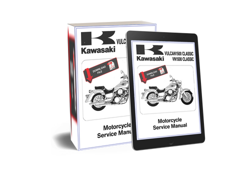 Kawasaki 1996 Vulcan 1500 Classic Service Manual