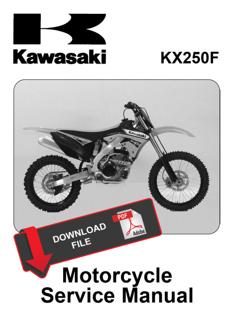 Kawasaki 2012 KX250F Service Manual