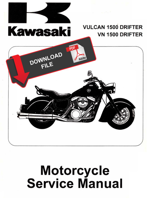 Kawasaki 2000 VN1500 Drifter Service Manual