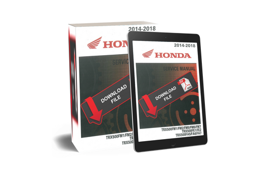 Honda 2018 TRX 500 FM2 Service Manual