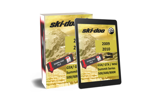 Ski-Doo 2009 REV-XR 2-Stroke Snowmobiles Service Manual