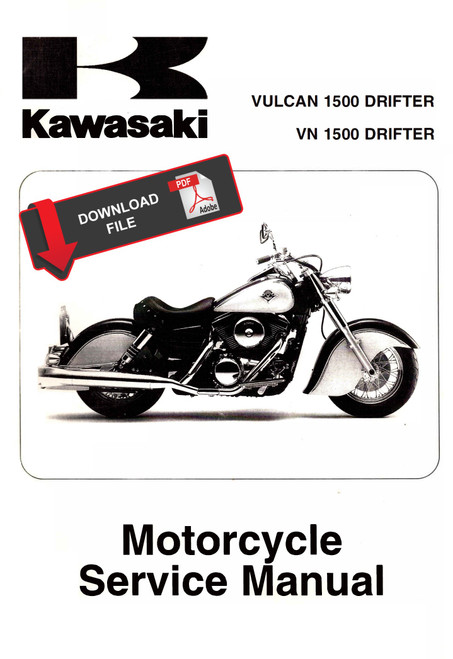 Kawasaki 2001 VN1500 Drifter Service Manual