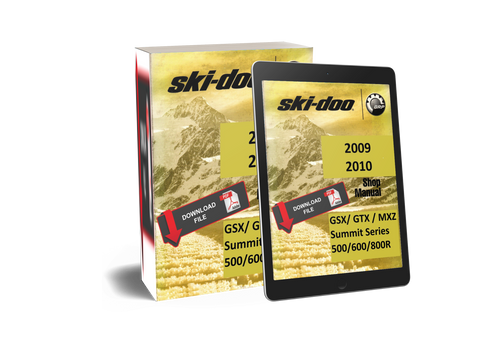 Ski-Doo 2010 MX Z Renegade 600 HO E-TEC Service Manual