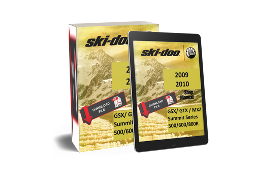 Ski-Doo 2010 MX Z Renegade X 600 HO E-TEC Service Manual