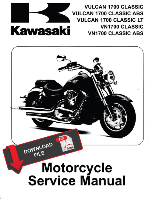 Kawasaki 2010 Vulcan 1700 Classic ABS Service Manual