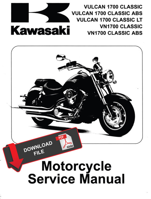 Kawasaki 2011 VN1700 Classic Service Manual