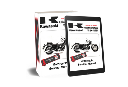 Kawasaki 2000 VN1500 Classic Carb Service Manual