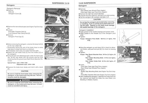 Kawasaki 2007 Vulcan 1600 Classic Service Manual