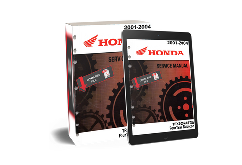 Honda 2001 Fourtrax Foreman Rubicon GPScape Service Manual