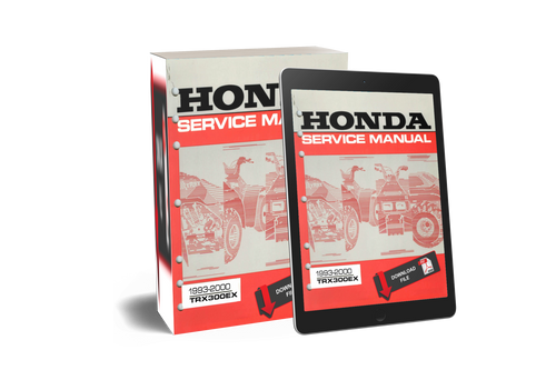 Honda 1993 FourTrax 300EX Service Manual