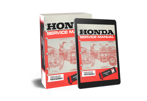 Honda 1996 FourTrax 300EX Service Manual