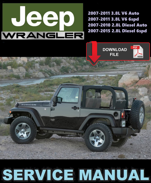 Jeep 2010 Wrangler 3.8L V6 Automatic Service Manual