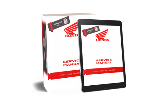 Honda 2021 Talon 1000R Fox Live Valve Service Manual
