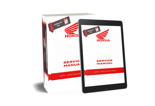 Honda 2022 Talon 1000X Fox Live Valve Service Manual