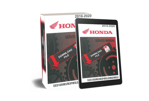 Honda 2017 Pioneer 1000 EPS Service Manual