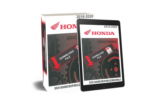 Honda 2017 Pioneer 1000 LE Service Manual