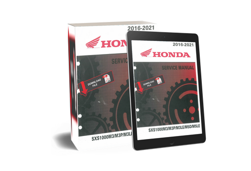 Honda 2021 Pioneer 1000 LE Service Manual