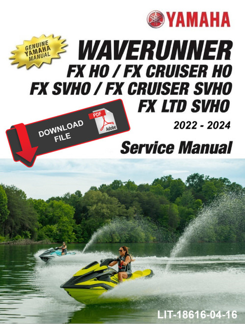 Yamaha 2023 Waverunner FX Cruiser HO Service Manual