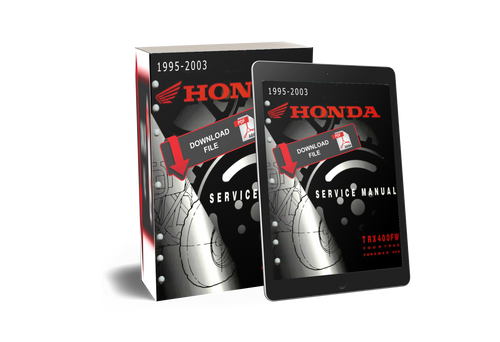 Honda 2001 FourTrax Foreman 400 Service Manual