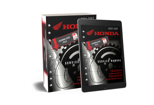 Honda 2007 TRX 400 FA Service Manual