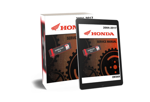 Honda 2017 CRF250X Service Manual