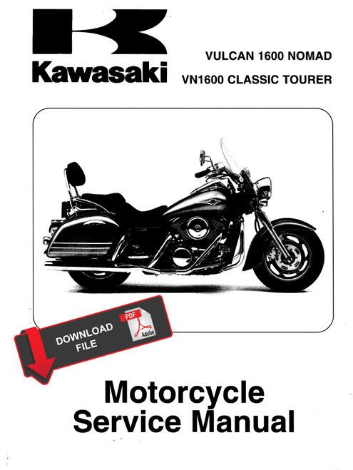 Kawasaki 2008 Vulcan 1600 Classic Tourer Service Manual