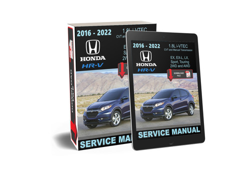 Honda 2018 HR-V 1.8L Service Manual