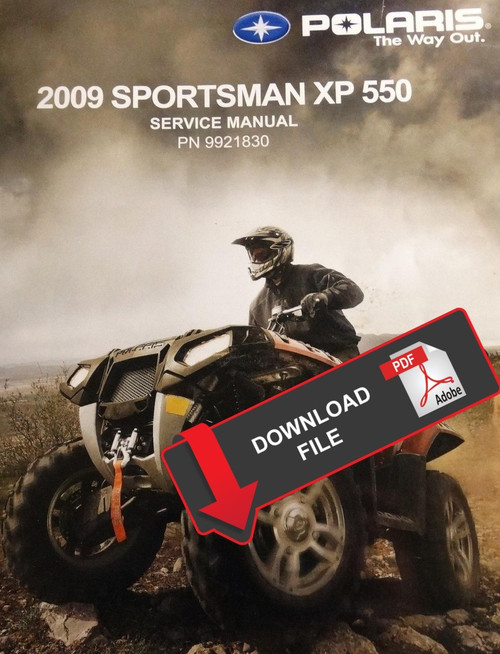 Polaris 2009 Sportsman XP 550 EPS Service Manual