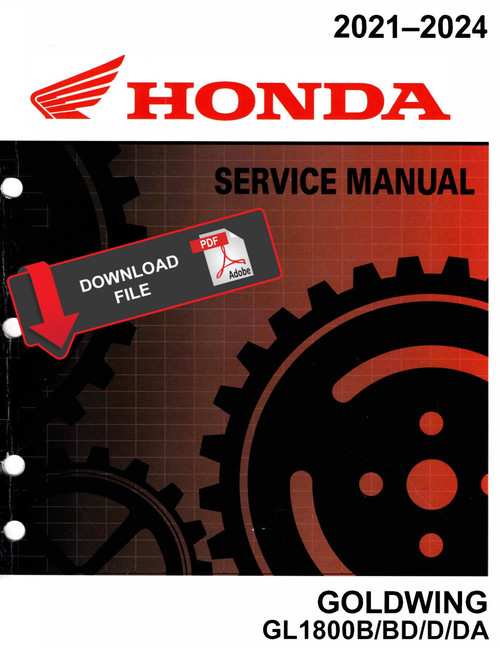 Honda 2024 Gold Wing Tour Service Manual