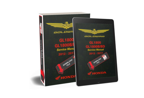 Honda 2017 Gold Wing Service & Electrical Troubleshooting Manual