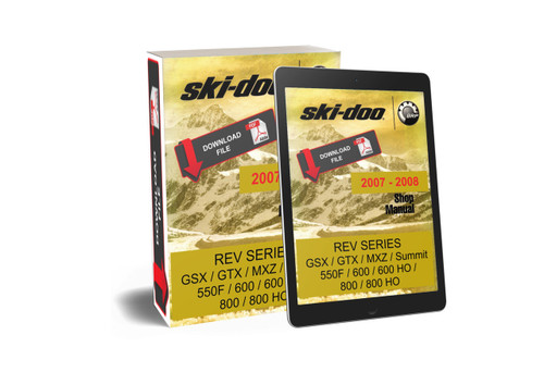 その他 N Ski-Doo 2007 MX Z X 600 HO SDI Service Manual