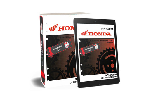 Honda 2021 Gold Wing Tour Electrical Troubleshooting Manual